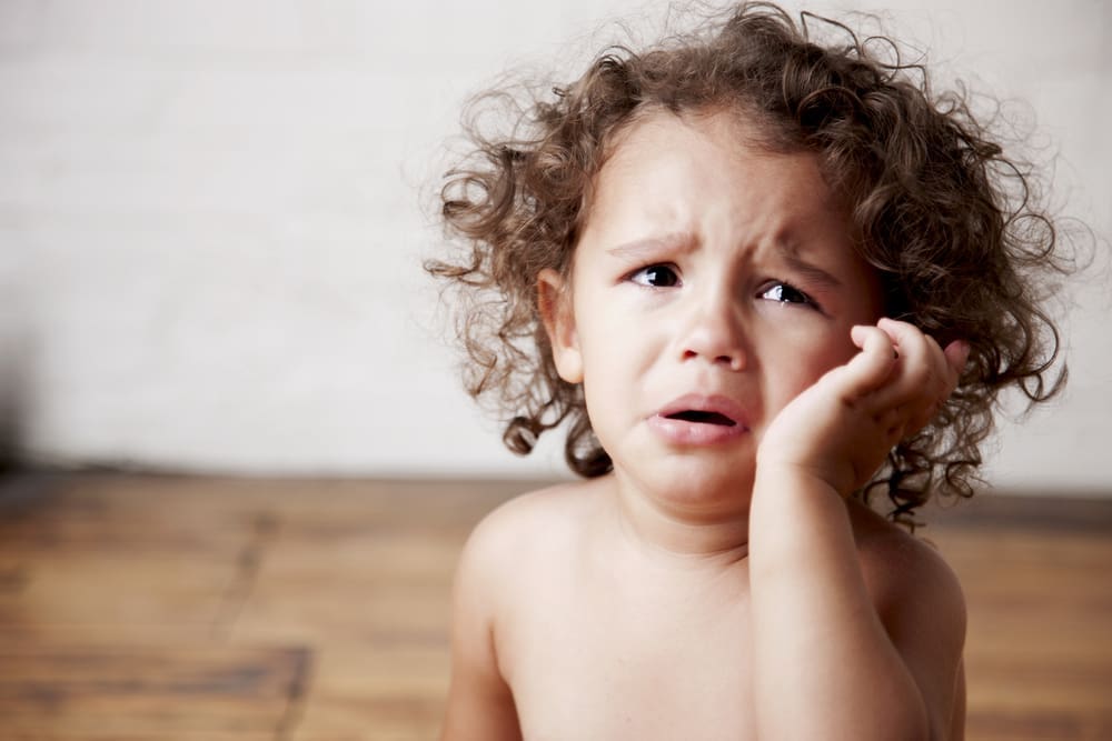 toddler teething pain